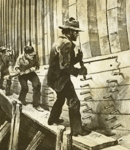 ship building: Auger